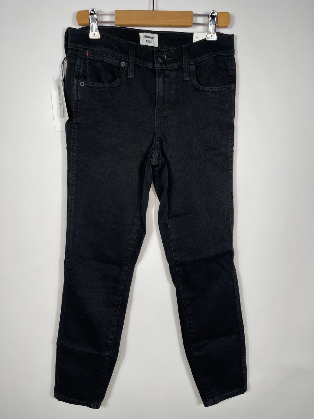 Sunday Best Black Slim Tapered Jeans